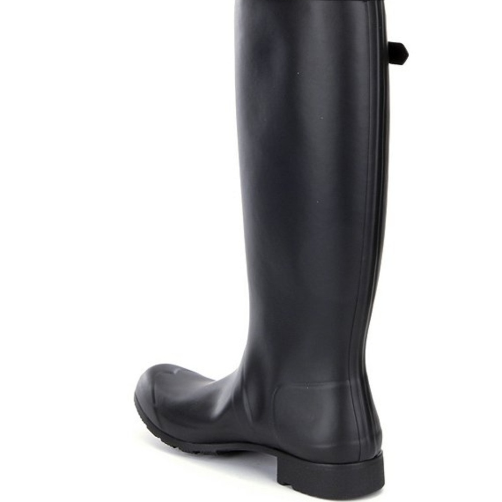 ♨️LAST 1♨️HUNTER BNWT OrigTall Black MATTE - Picture 3 of 10